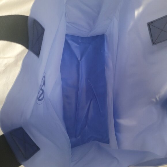 VW Blue Tote Bag Volkswagen Heavy Reusable Plastic Tote - Picture 11 of 15